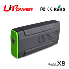 5V/12V/16V/19V DC output lipo battery multi-funcftion car jump starter portable auto power bank 13600mA